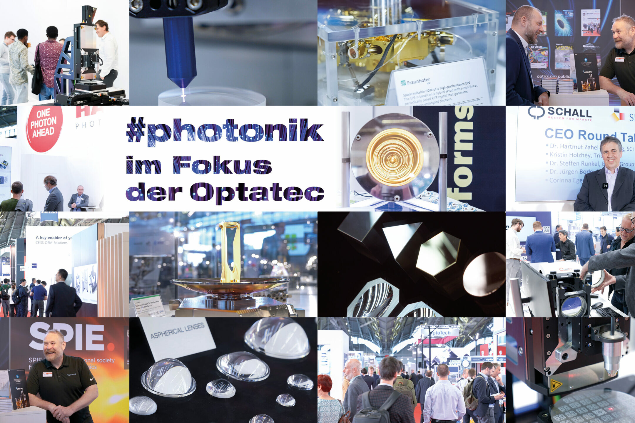 Optatec Internationale Fachmesse für optische Technologien, Komponenten und Systeme PM Optatec Photonic im Fokus DE scaled uai