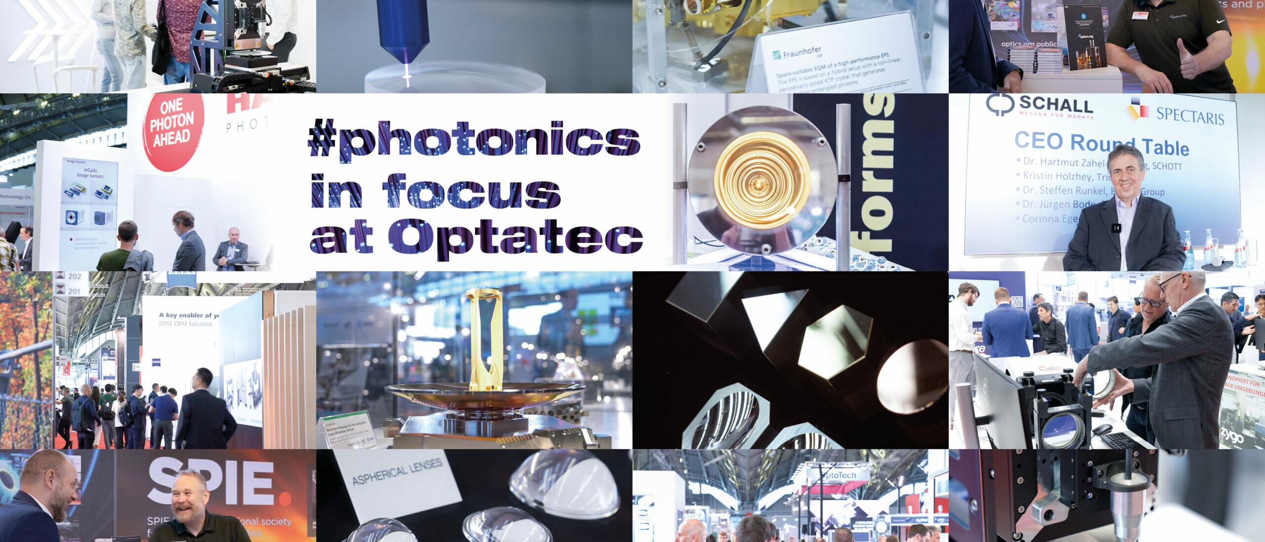 Optatec Internationale Fachmesse für optische Technologien, Komponenten und Systeme PM Optatec Photonic im Fokus EN scaled uai