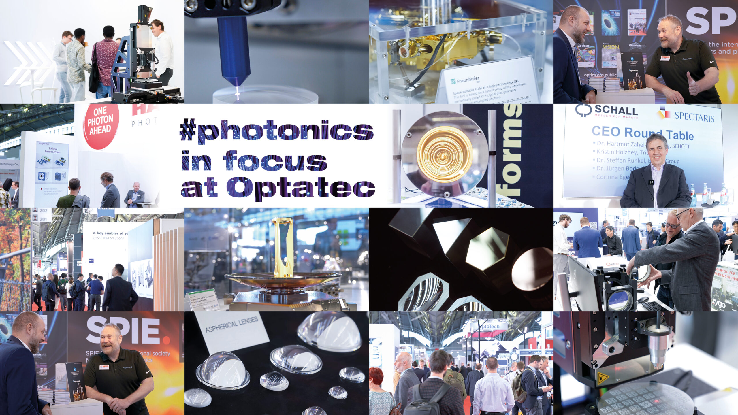 Optatec Internationale Fachmesse für optische Technologien, Komponenten und Systeme PM Optatec Photonic im Fokus EN scaled